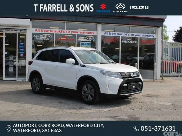 Suzuki Vitara SUV, Petrol Hybrid, 2027, White