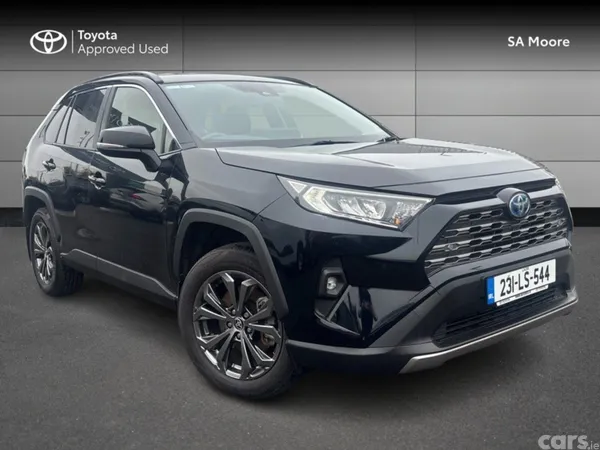 Toyota RAV4 SUV, Petrol Hybrid, 2023, Black
