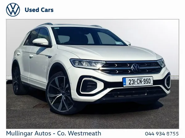 Volkswagen T-Roc SUV, Petrol, 2023, White