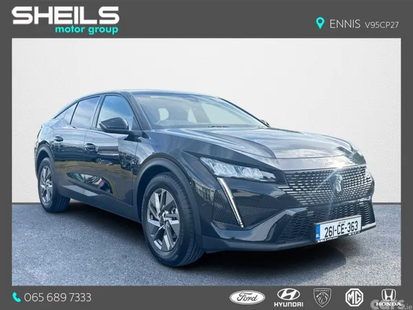 Peugeot 408 Hatchback, Petrol, 2026, Black