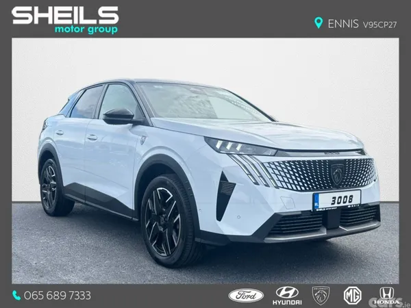 Peugeot 3008 MPV, Petrol Hybrid, 2025, White