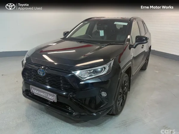 Toyota RAV4 SUV, Petrol Hybrid, 2021, Black