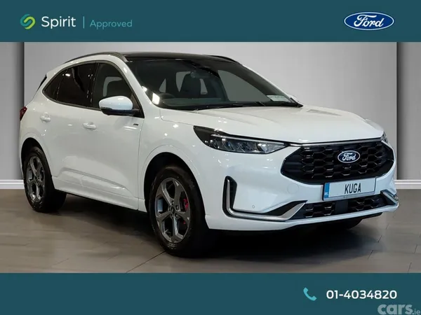 Ford Kuga SUV, Petrol Plug-in Hybrid, 2026, White