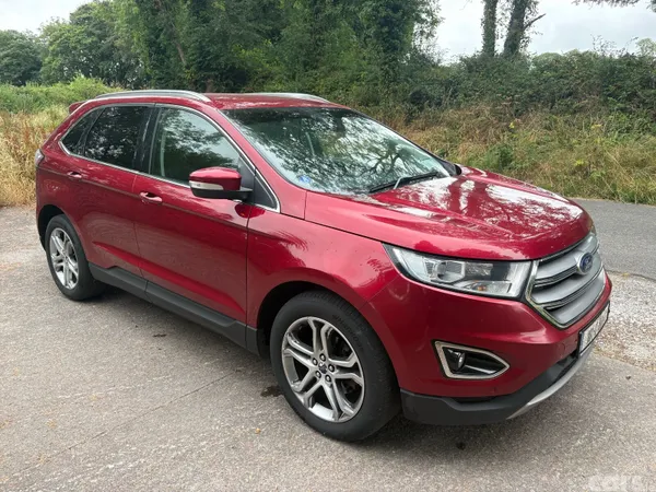 Ford Edge SUV, Diesel, 2018, Red