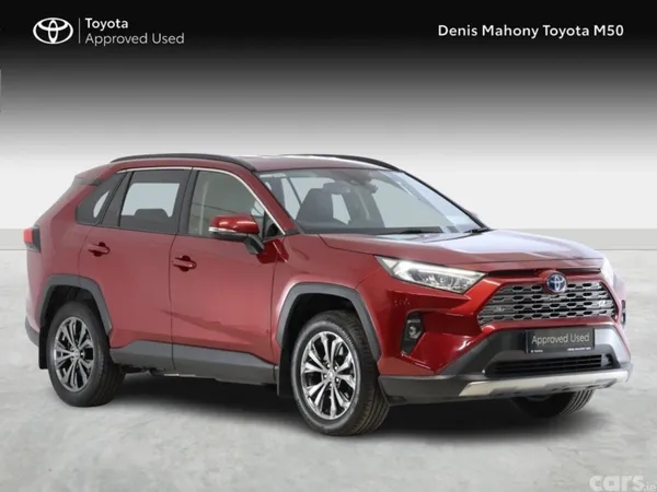 Toyota RAV4 SUV, Petrol Hybrid, 2022, Red