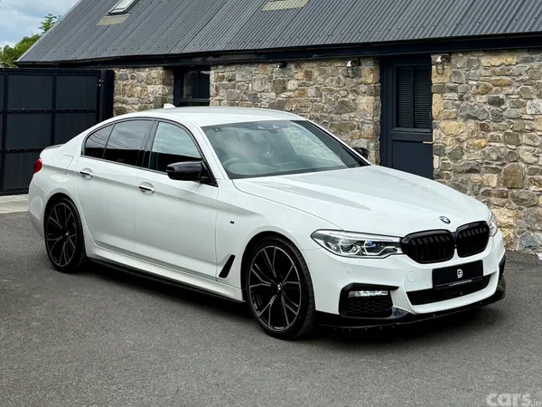 BMW 5-Series Saloon, Diesel, 2017, White