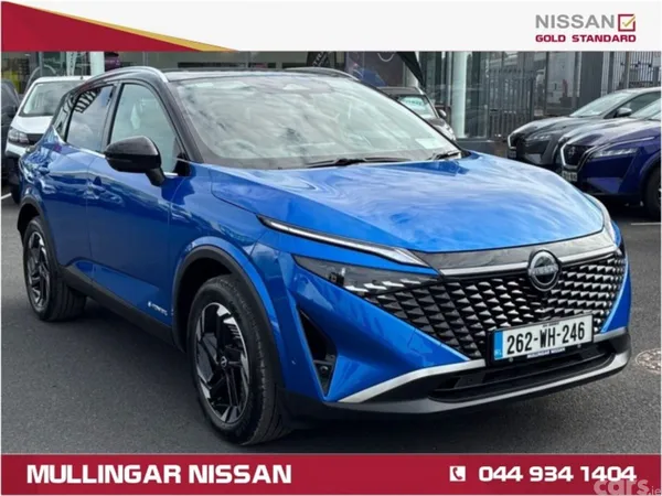 Nissan Qashqai MPV, Petrol Hybrid, 2026, Blue