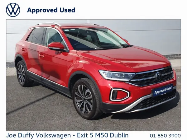 Volkswagen T-Roc SUV, Petrol, 2023, Red