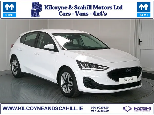 Ford Focus Hatchback, Diesel, 2022, White