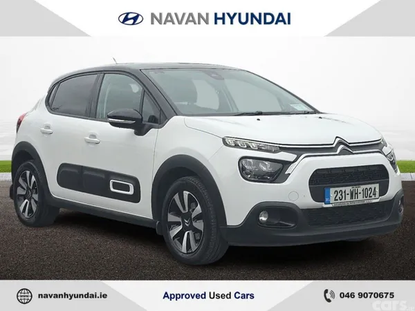 Citroen C3 Hatchback, Petrol, 2023, White