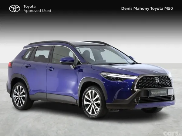 Toyota Corolla Cross SUV, Petrol Hybrid, 2024, Blue