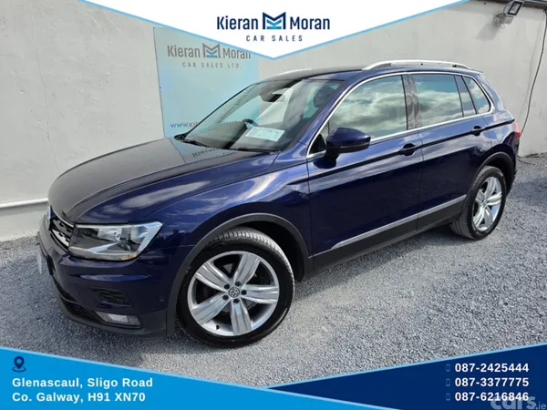 Volkswagen Tiguan Estate, Petrol, 2020, Blue