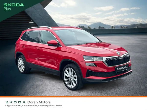 Skoda Karoq SUV, Diesel, 2023, Red