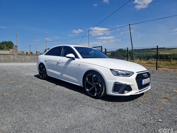 Audi A4 Saloon, Diesel, 2020, White