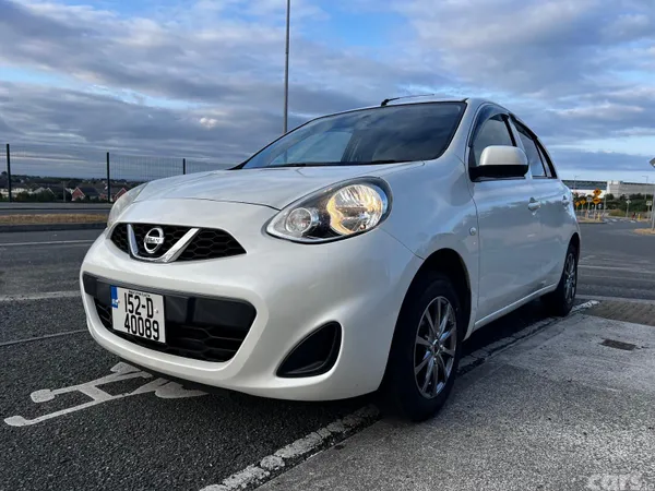Nissan March Hatchback, Petrol, 2015, White