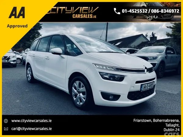 Citroen Grand C4 Picasso MPV, Diesel, 2014, White