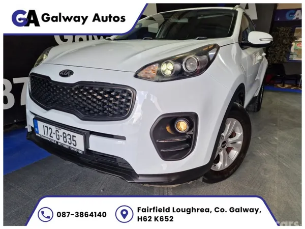 Kia Sportage SUV, Diesel, 2017, White