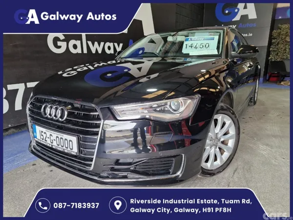 Audi A6 Saloon, Diesel, 2015, Black