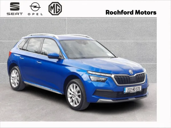 Skoda Kamiq Hatchback, Petrol, 2022, Blue