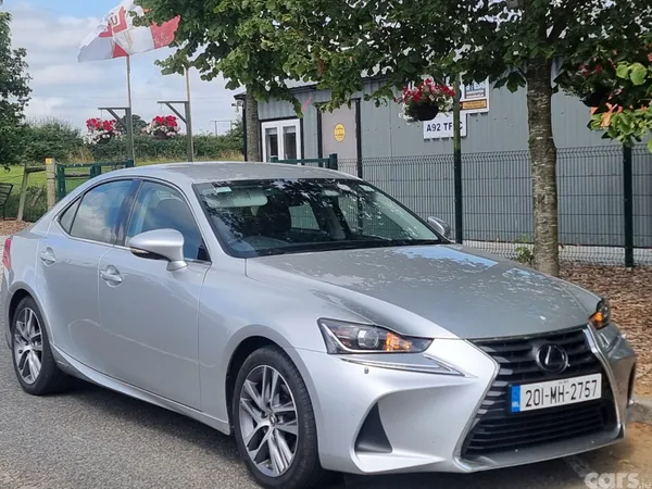 Lexus IS Saloon, Petrol Hybrid, 2020, Silver
