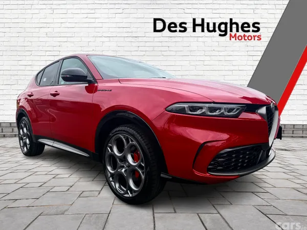 Alfa Romeo Tonale SUV, Petrol Plug-in Hybrid, 2023, Red