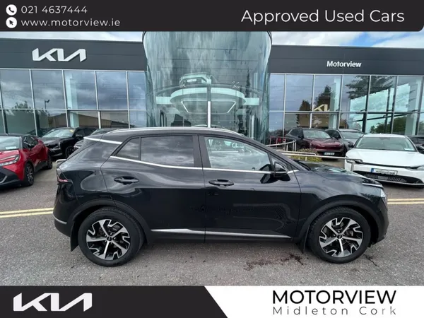 Kia Sportage SUV, Diesel Hybrid, 2023, Black