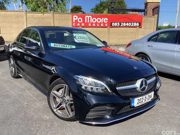 Mercedes-Benz C-Class Saloon, Diesel, 2020, Black