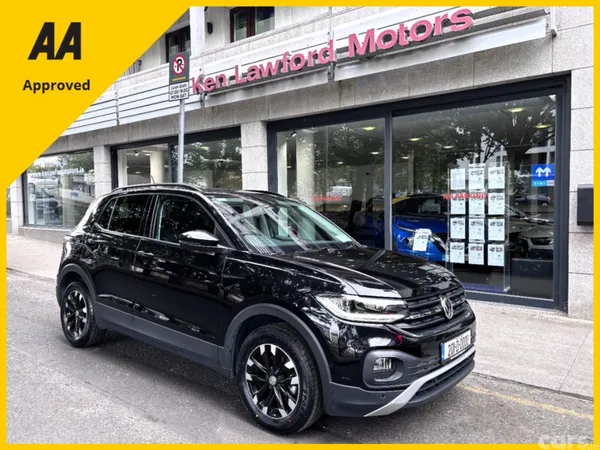 Volkswagen T-Cross Hatchback, Petrol, 2020, Black