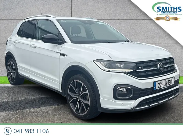 Volkswagen T-Cross Estate, Petrol, 2022, White