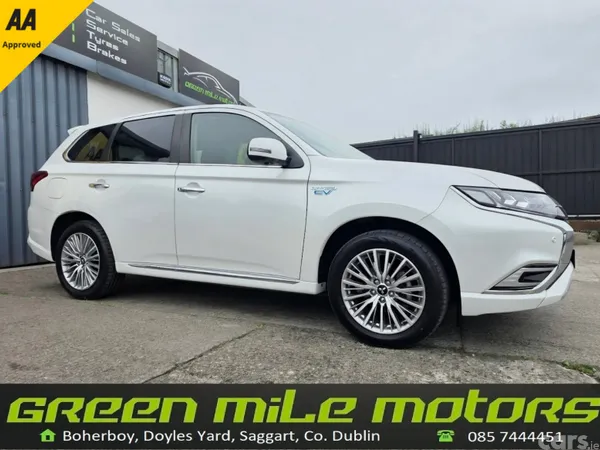 Mitsubishi Outlander SUV, Petrol Plug-in Hybrid, 2022, White