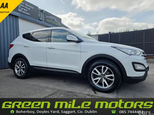Hyundai Santa Fe SUV, Diesel, 2014, White