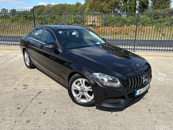Mercedes-Benz C-Class Saloon, Diesel Hybrid, 2018, Black