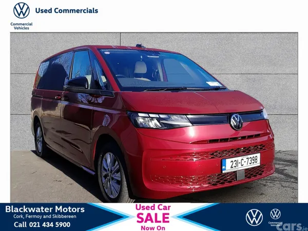 Volkswagen Multivan MPV, Petrol Plug-in Hybrid, 2023, Red