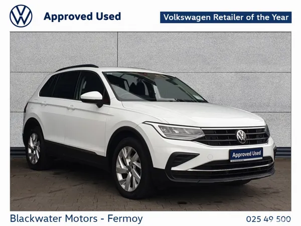 Volkswagen Tiguan SUV, Diesel, 2023, White