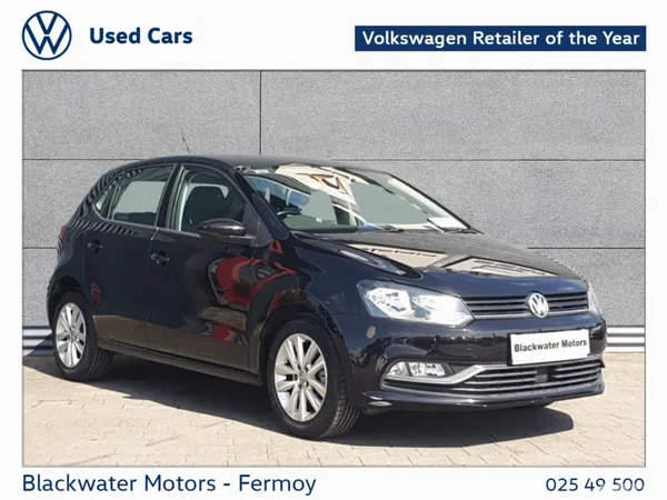Volkswagen Polo Hatchback, Petrol, 2017, Black