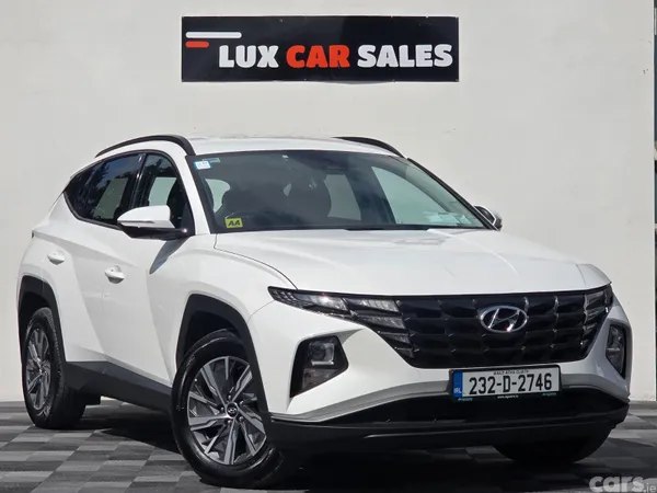 Hyundai Tucson SUV, Petrol Hybrid, 2023, White