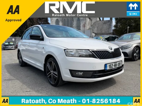 Skoda Rapid Hatchback, Diesel, 2015, White