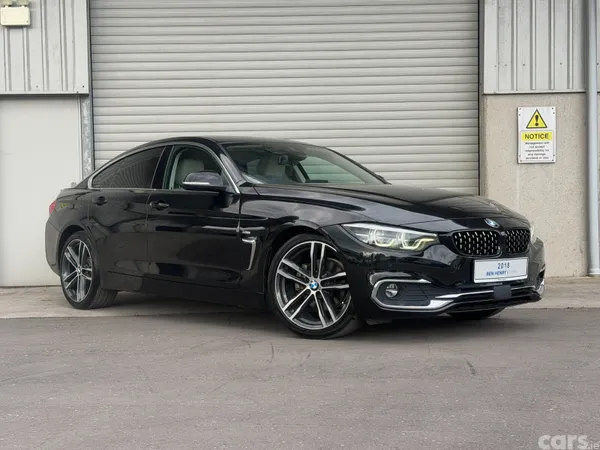 BMW 4-Series Coupe, Petrol, 2018, Black