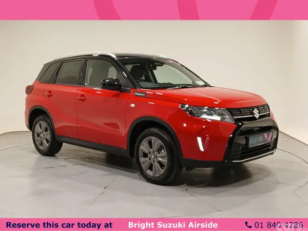 Suzuki Vitara SUV, Petrol Hybrid, 2026, Red