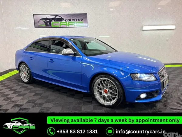Audi S4 Saloon, Petrol, 2009, Blue