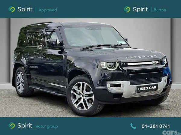 Land Rover Defender SUV, Petrol Hybrid, 2022, Black