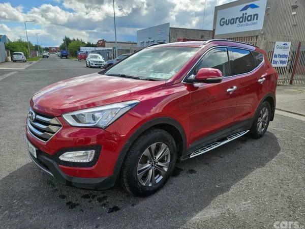 Hyundai Santa Fe SUV, Diesel, 2014, Red