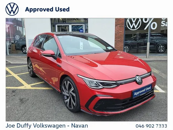 Volkswagen Golf Estate, Petrol, 2023, Red