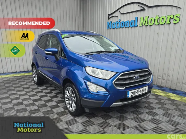 Ford EcoSport SUV, Petrol, 2020, Blue
