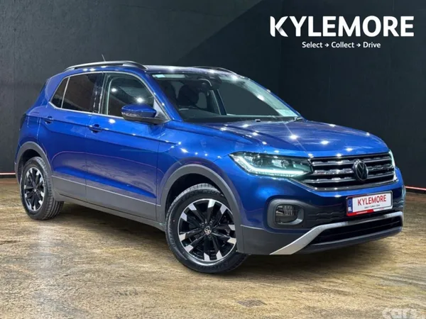 Volkswagen T-Cross SUV, Petrol, 2021, Blue