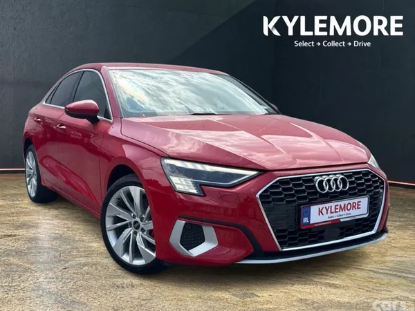 Audi A3 Saloon, Petrol, 2021, Red