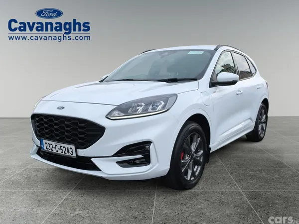 Ford Kuga SUV, Petrol Plug-in Hybrid, 2023, White