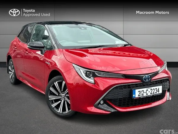 Toyota Corolla Hatchback, Petrol Hybrid, 2021, Red