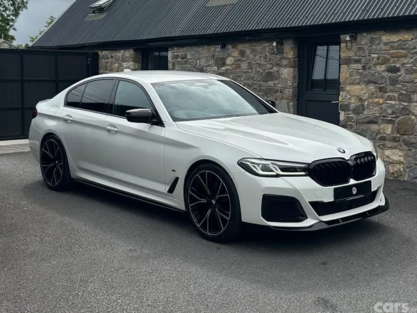 BMW 5-Series Saloon, Diesel, 2021, White