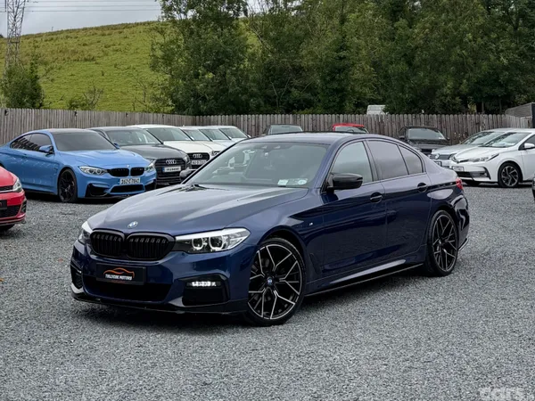 BMW 5-Series Saloon, Diesel, 2019, Blue